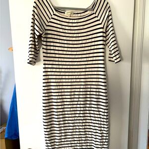 Monteau 3/4 Sleeve Bateau Dress